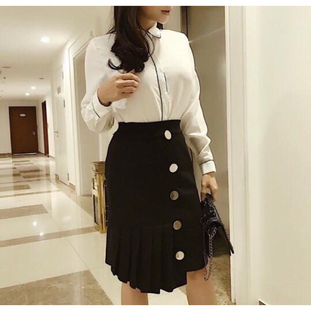 Set áo chán váy siêu rẻ