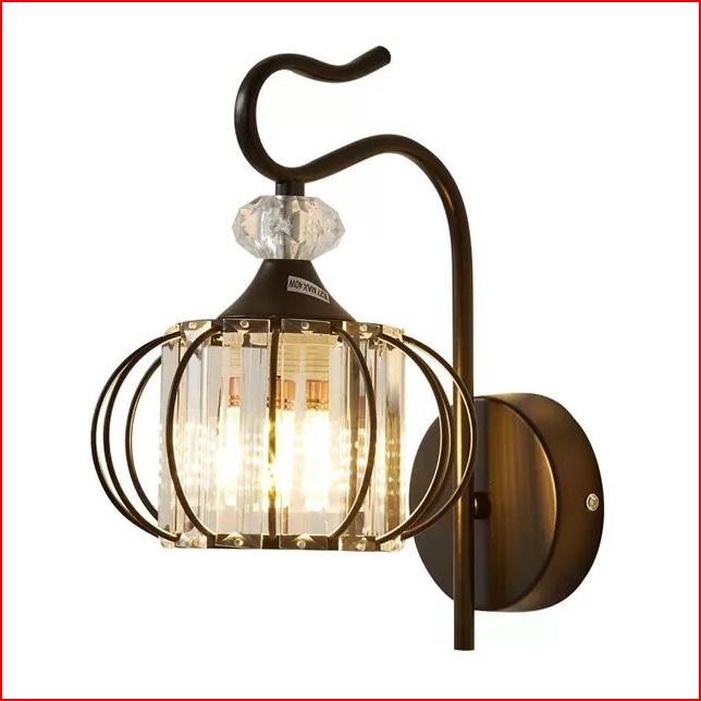 Đèn Tường Pha Lê Hiện Đại T315D Trang Trí Phòng Ngủ, Đèn Cầu Thang, Hành Lang Lối Đi, Tặng Kèm \bóng Đèn Led