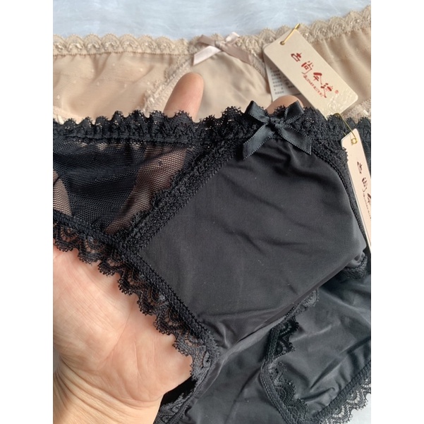 Quần lót nữ thun lạnh pha ren hàng cao cấp mát mịn