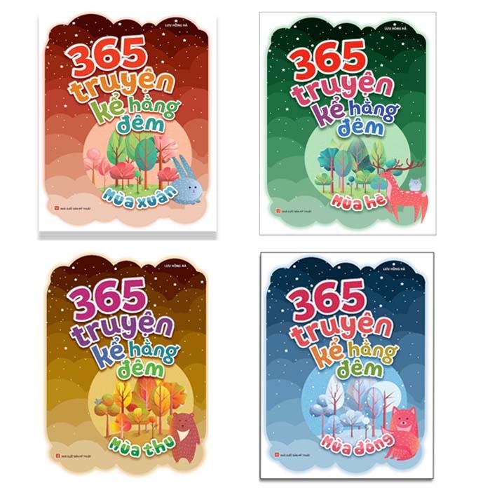 Sách - 365 Truyện Kể Hằng Đêm 4 Mùa (Combo/Lẻ)