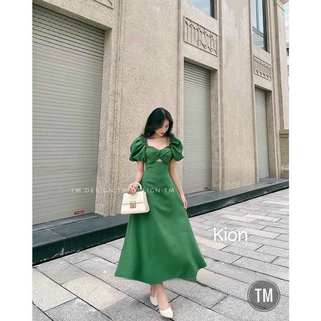 Đầm váy nữ maxi xoắn ngực thướt tha, nhẹ nhàng dành cho các công chúa đi biển, đi chơi siêu xinh