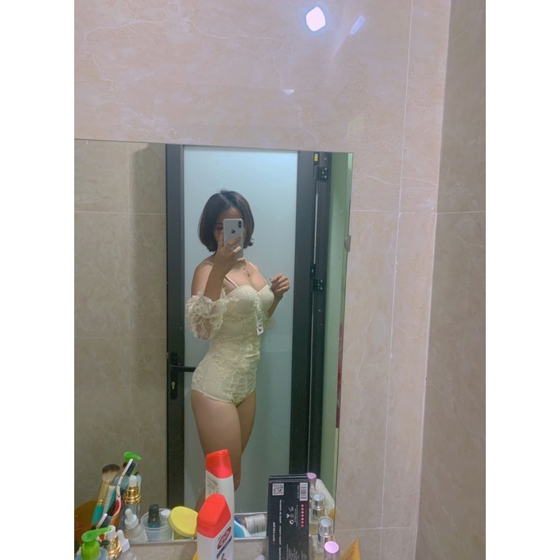 Bộ bikini ren cao cấp tay tháo rời | BigBuy360 - bigbuy360.vn