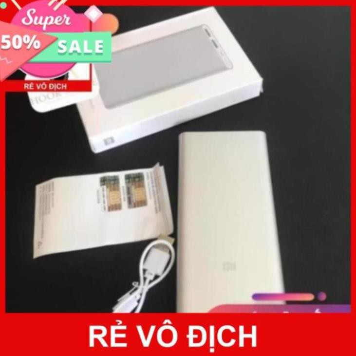 Pin Sạc Dự Phòng Xiaomi [GIÁ TỐT] Gen 2 2 Cổng USB Dung Lượng 10.000mAh Nhỏ Gọn, Tiện Lợi