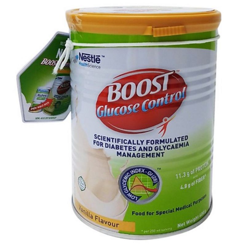 Sữa bột Boost Glucose Control 400g⚡Dành cho người tiểu đường⚡hàng chính hãng Cty Nestlé