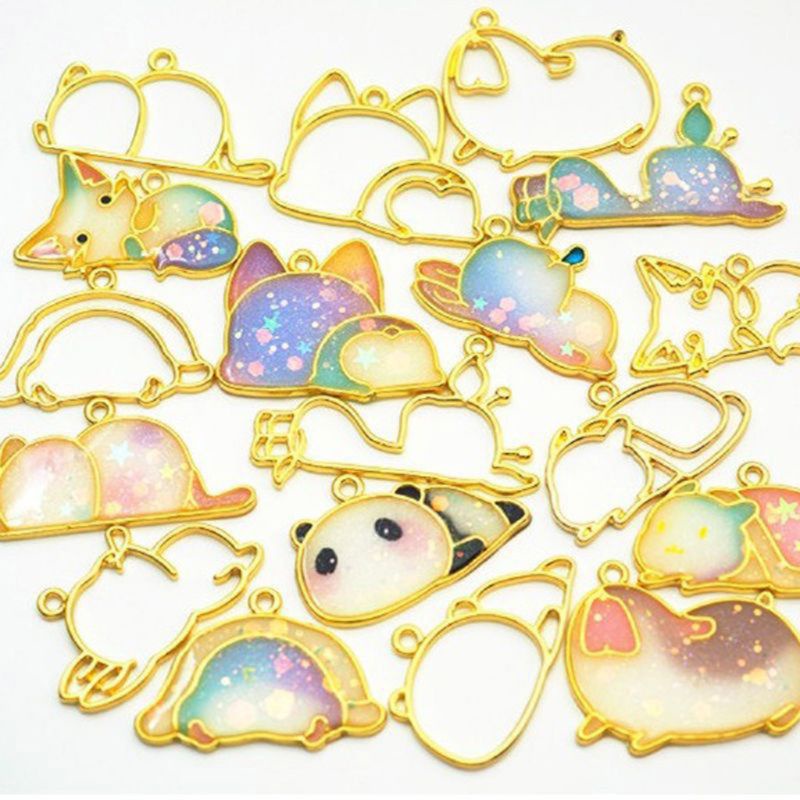 Set 45 Hộp Bột Kim Tuyến Nhiều Màu Sắc Dùng Để Trang Trí Móng Nghệ Thuật