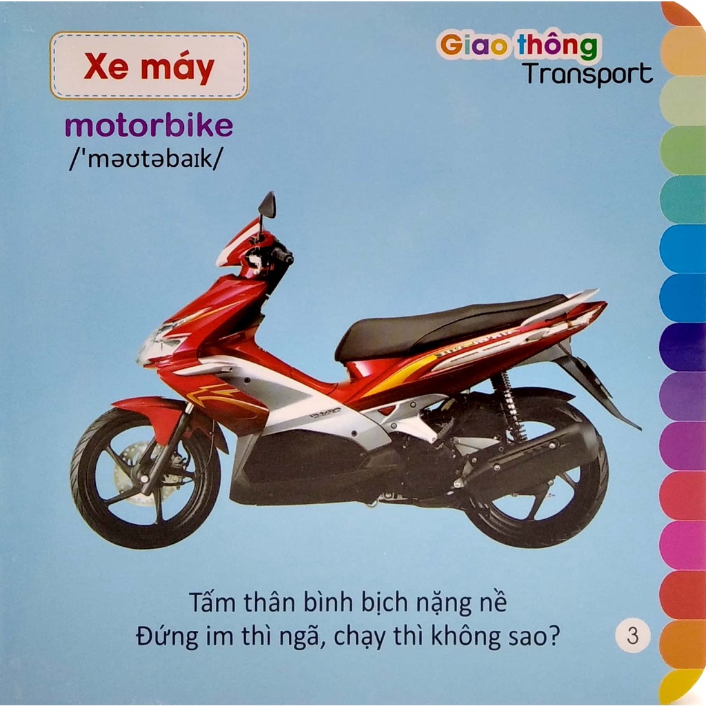 Sách Bé Khám Phá Môi Trường Xung Quanh: Giao Thông - Transport (Song Ngữ Việt - Anh)