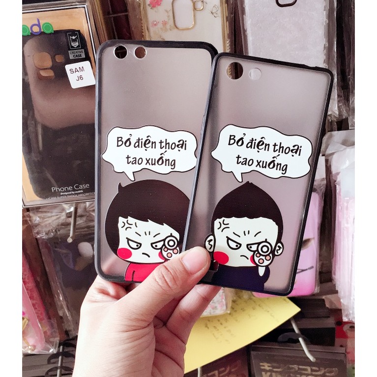 OPPO F1S/F3/NEO7 ỐP HÌNH NAM NỮ SIÊU CUTE