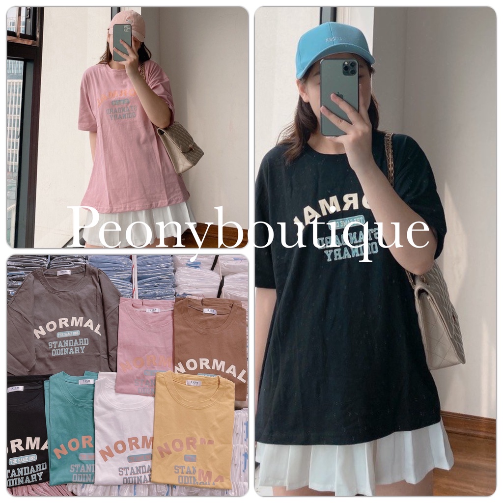Áo Thun 3158 Normal PEONYB Unisex [FREESHIP]  Phông form rộng tay lỡ oversize in hình vintage kiểu hàn quốc Ulzzang