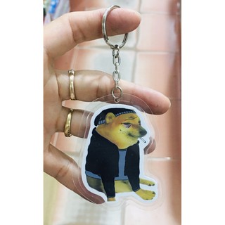 set 5 móc khoá cheems nhiều mẫu