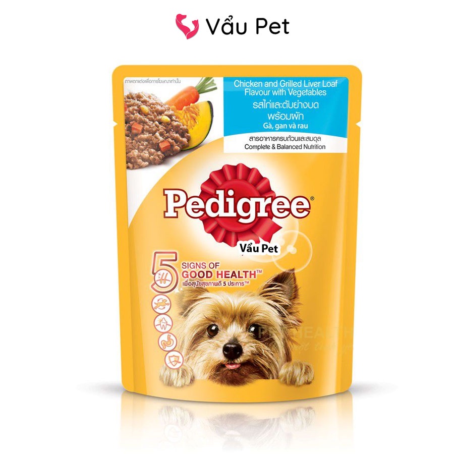 Pate cho chó Predigree - Pate chó dạng sốt nhuyễn Vẩu Pet Shop