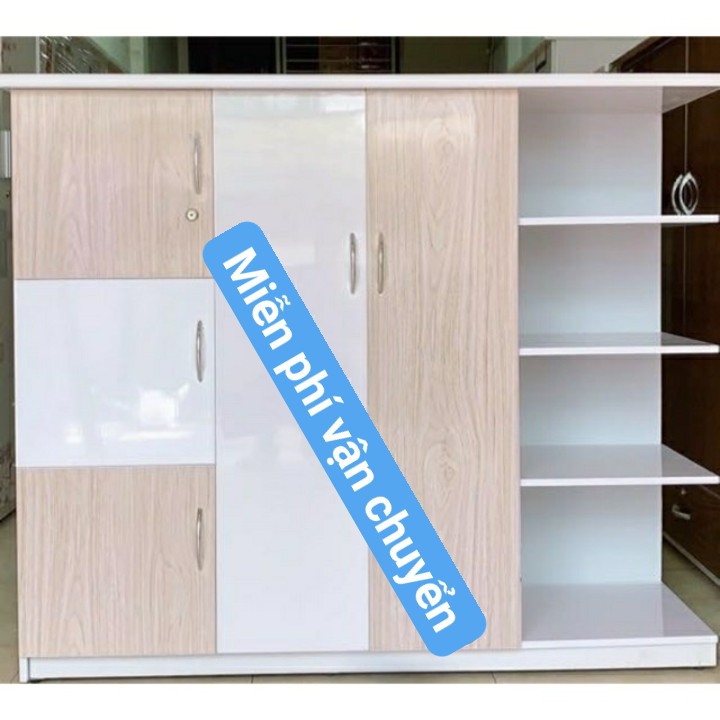 Tủ Quần Áo Nhựa Đài Loan Chính Hãng Tủ Nhựa Cho Bé Trai Bé Gái Chịu Lực Tốt Nhất Tủ 3 Buồng 5 Ngăn Kéo Kèm Kệ | BigBuy360 - bigbuy360.vn