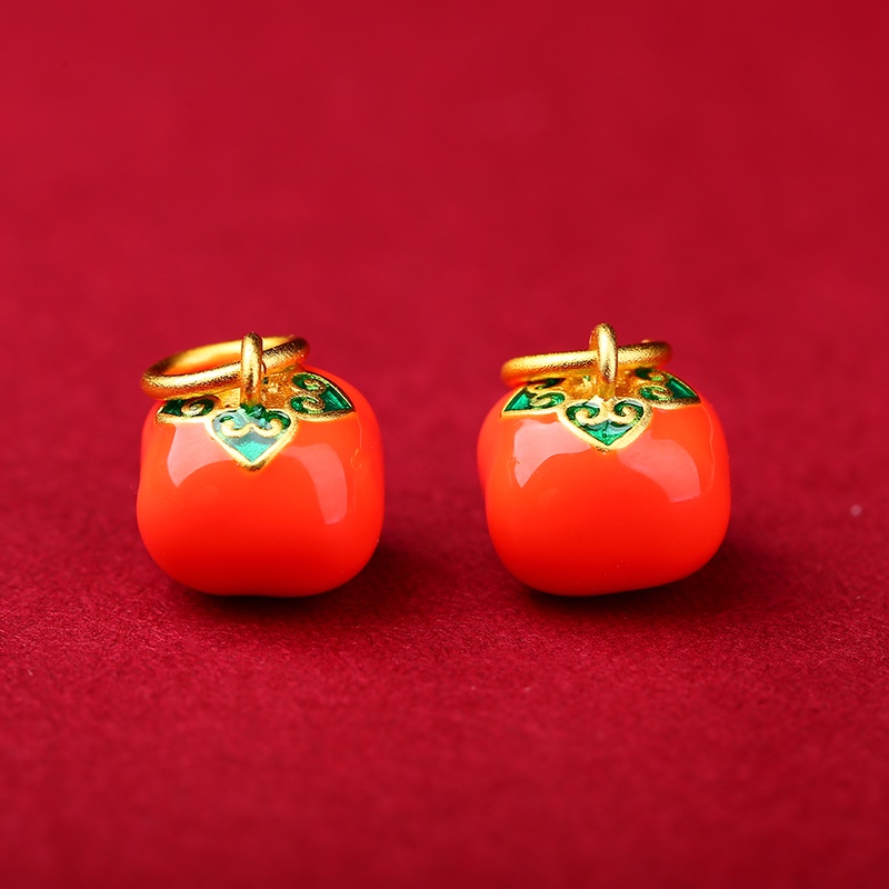 Hạt Xỏ Vòng Tay / Dây Chuyền Chuỗi Hạt Màu Vàng Không Gây Dị Ứng Chống Trượt diy