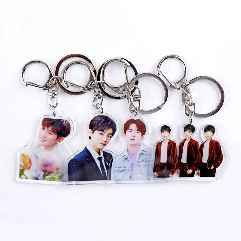 Móc khóa phong cách nhóm nhạc TFBoys