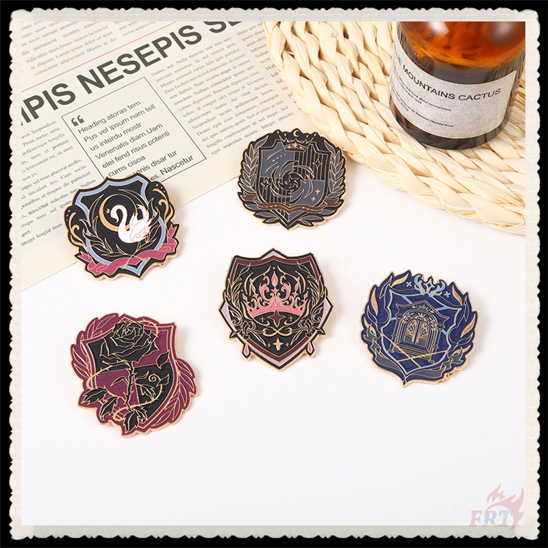 ★ Ghim Cài Áo Đồng Phục JK ★ 1 Huy Hiệu Gài Áo Hình Thiên Nga, Thỏ, Hoa Hồng Vintage