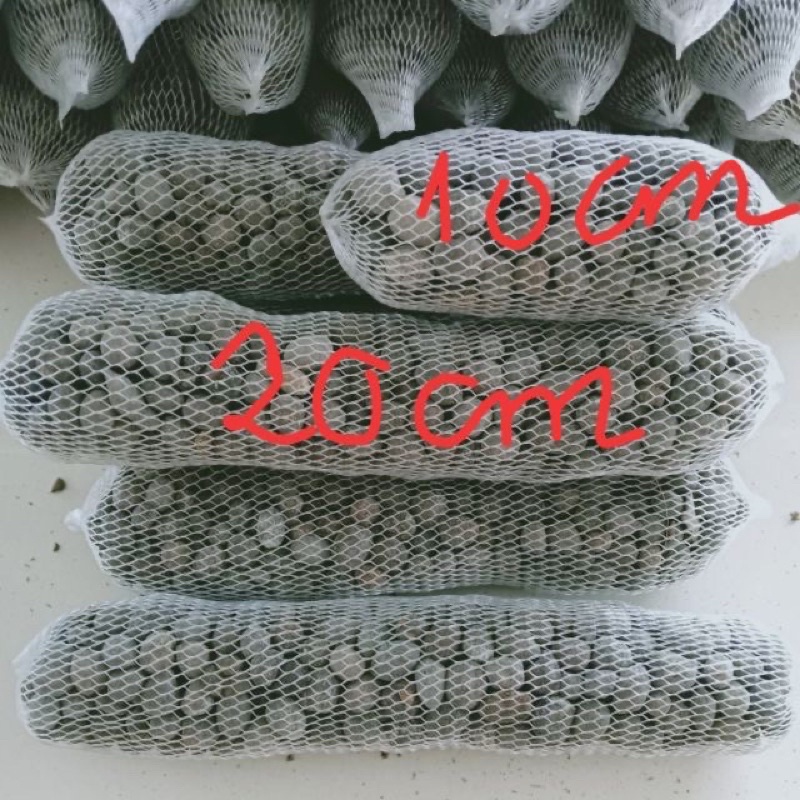 phân dê trồng lan  túi lưới 10cm