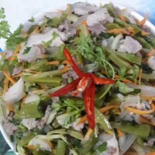 Rau tiến vua khô