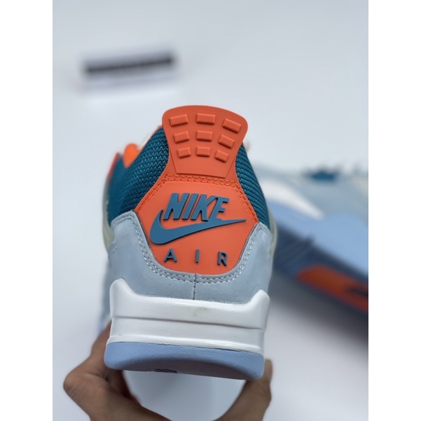 ( LINH BÚN TOKYO ) Giày jodan4 unla xanh + full hộp