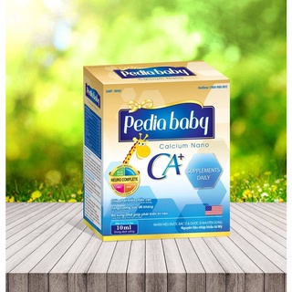Pedia Baby Calcium giúp bồi bổ tăng chiều cao, chống còi xương suy dinh dưỡng