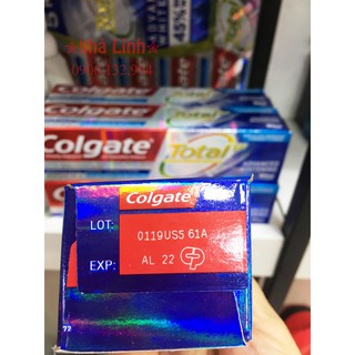 [Hàng Costco Mỹ 181gr] KEM ĐÁNH RĂNG COLGATE TOTAL ADVANCED