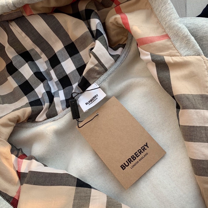 Áo khoác nỉ cho nữ thương hiệu Burberry BBR cao cấp