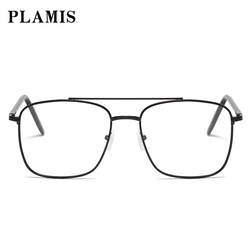 Mắt kính PLAMIS bằng kim loại chống bức xạ/ ánh sáng xanh thời trang cho nam nữ