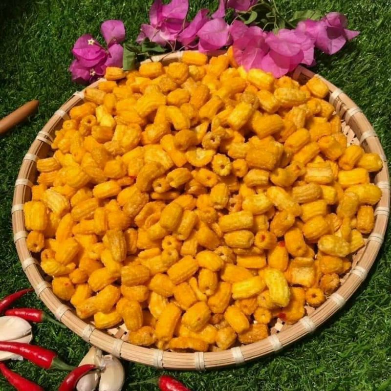 1kg Nui Chiên Bơ Mắm