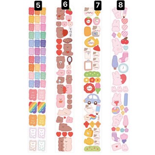 🌸Sticker09 hoạ tiết trang trí