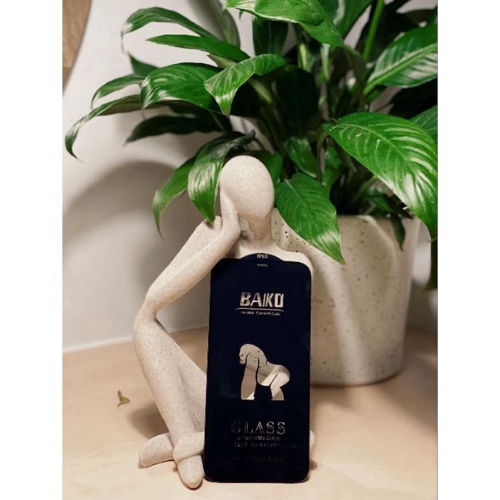 Kính Cường lực iρhone cao cấp KINGKONG BAIKO tặng kèm 1 cặp giấy lau màn hình