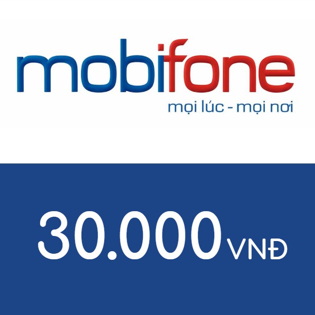 Mã thẻ điện thoại Mobifone 30K