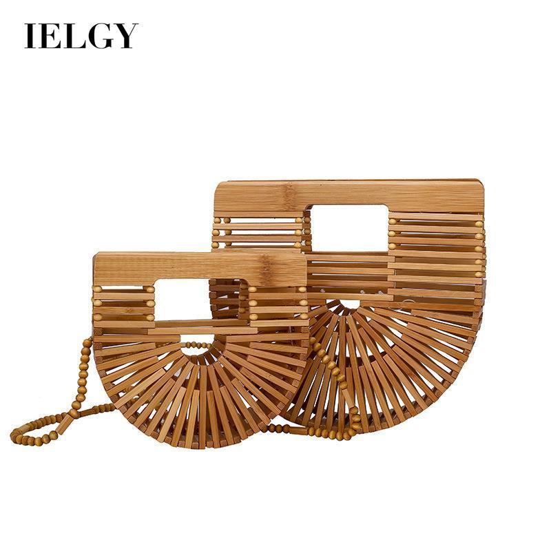 Túi Đeo Chéo Vai Bằng Tre Thời Trang Đi Biển Sành Điệu Cho Nữ