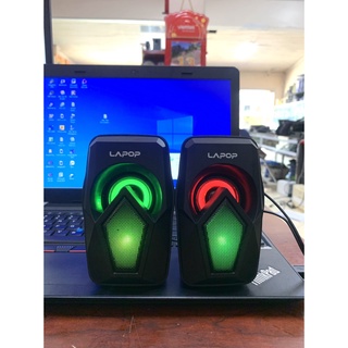 Loa vi tính 2.0 Lapop A59 có đèn led