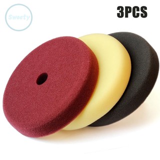 Bộ 3 phớt xốp đánh bóng ô tô 7 inch 18cm cao cấp