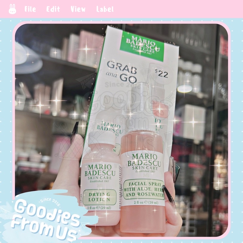 Set chấm mụn M a r i o B a d e s c u Grab and Go SALE 50% 