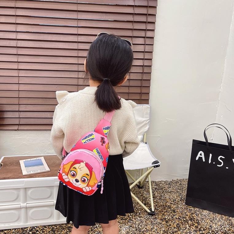 Túi đeo chéo bao tử cho bé trai bé gái phù hợp trẻ em từ 3 tuổi đeo ngực mini nhiều hình dễ thương Bắp Ngô Kids