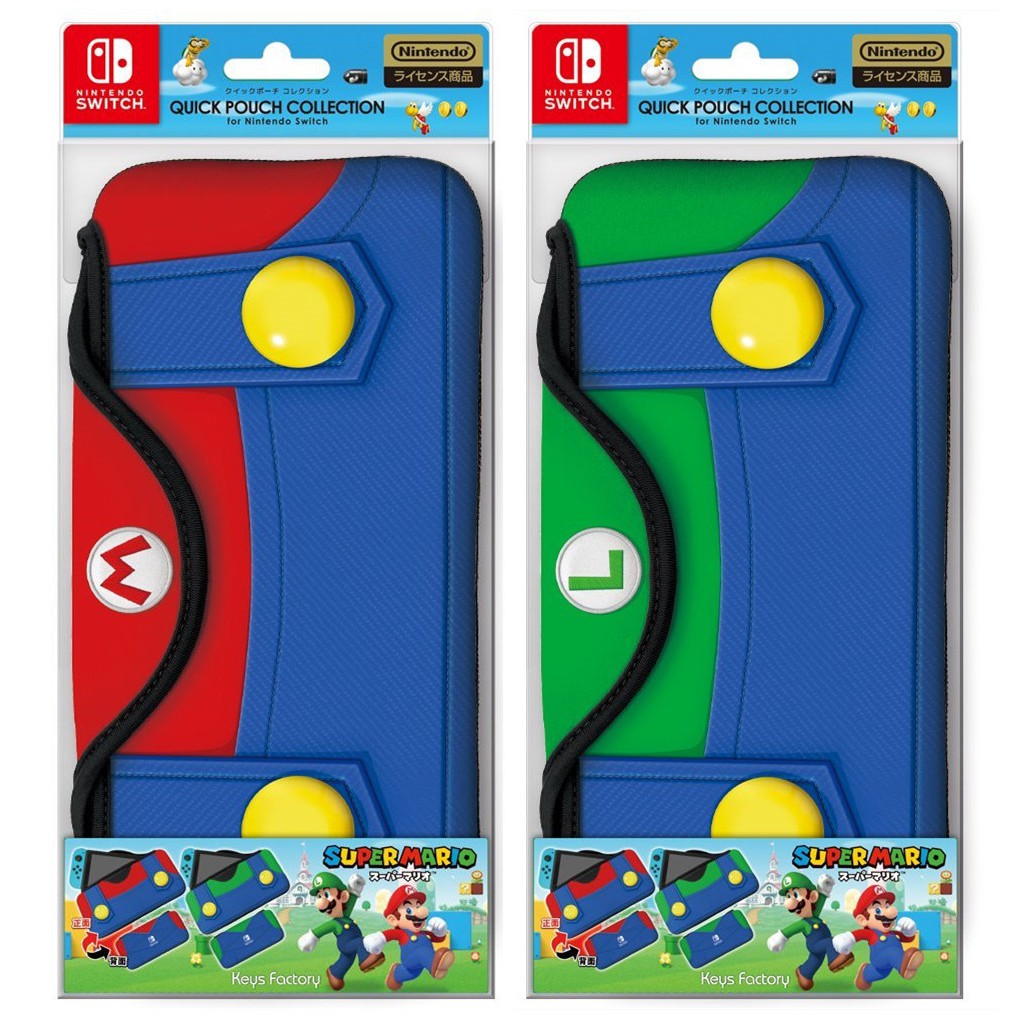 Bóp Mềm Super Mario Quick Pouch Collection Nintendo Switch Lite