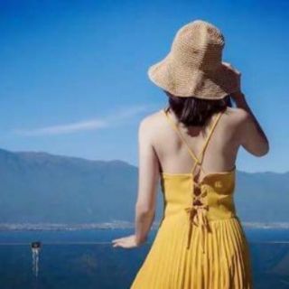 Váy maxi đi biển cực đẹp (ảnh thật sp còn vàng thui ạ)