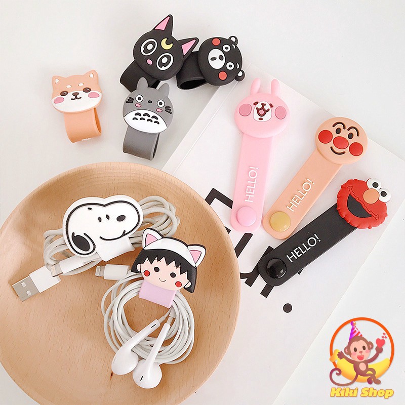 sale 70% ] Dụng cụ quấn giữ dây cáp họa tiết  hoạt hình dành cho tai nghe USB,Totoro giá gốc 20,000đ-19C108-4