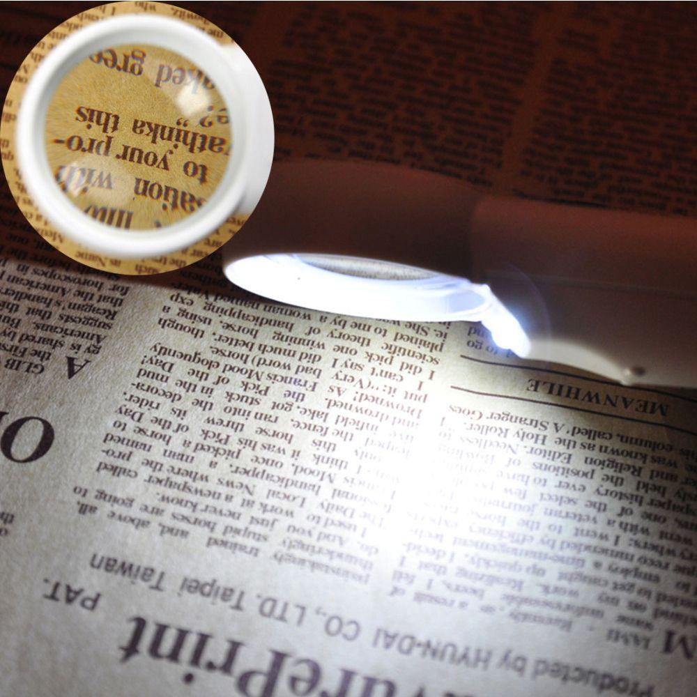 LEILY Kính Lúp Đa Năng Có Đèn LED