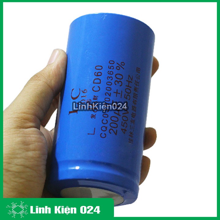 Tụ Điện LC CD60 450V - Xanh Dương