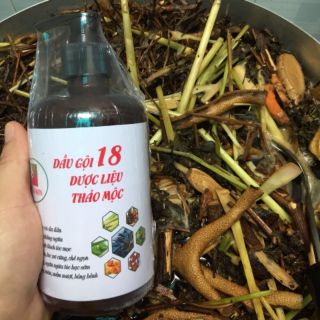 Dầu gội dược liệu Thái Sơn - Dầu gội 18 dược liệu Thảo mộc
