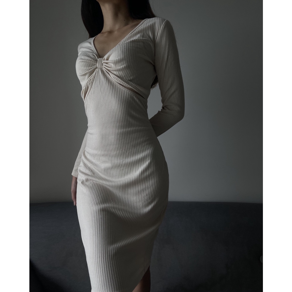 Đầm thun ôm body tay dài NARCOTICS - Katia
