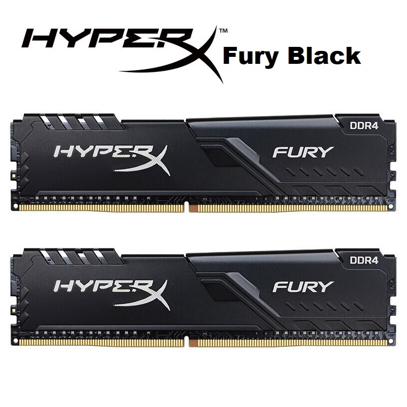 Ram HyperX Fury DDR4 16GB 8GB 4GB Bus 2133MHz Dùng Cho PC Desktop