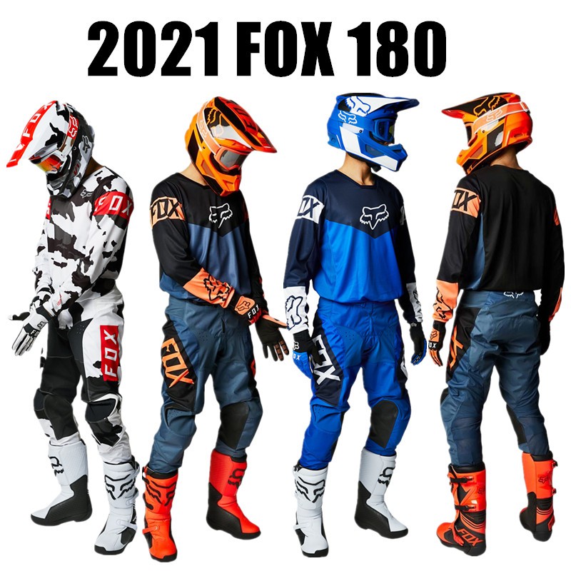 Set đồ đua xe mô tô 2021 Fox 180