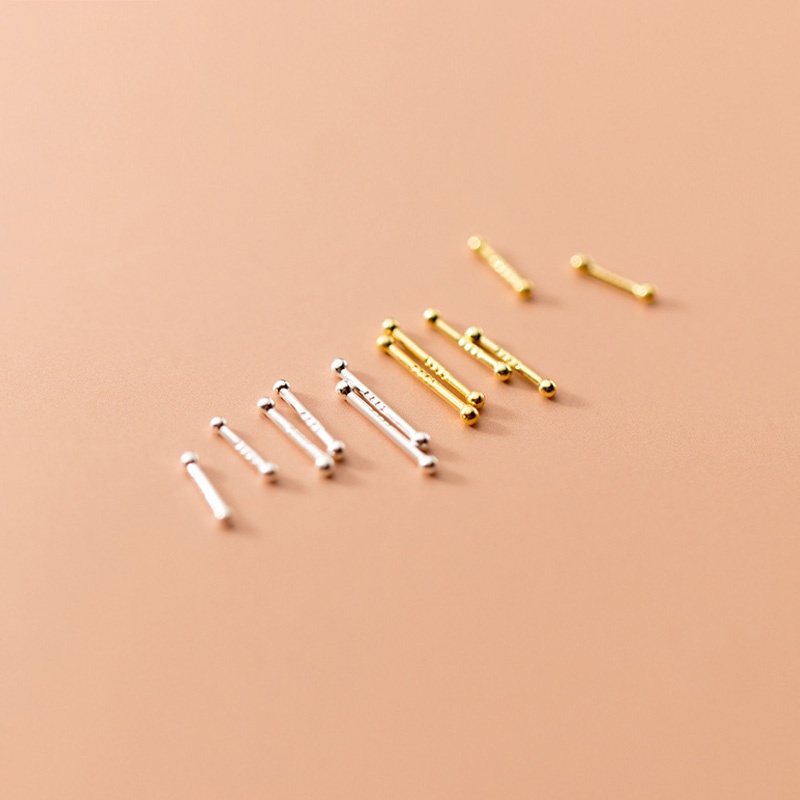 Set 2 Đôi Khuyên Tai Đơn Giản Thời Trang Dành Cho Nữ