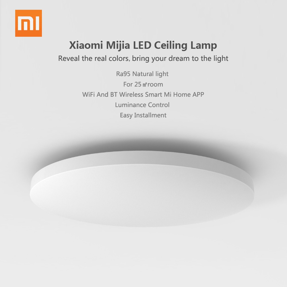 Đèn trần thông minh XIAOMI Mijia LED Ceiling Lamp With Wifi&Bluetooth Control New