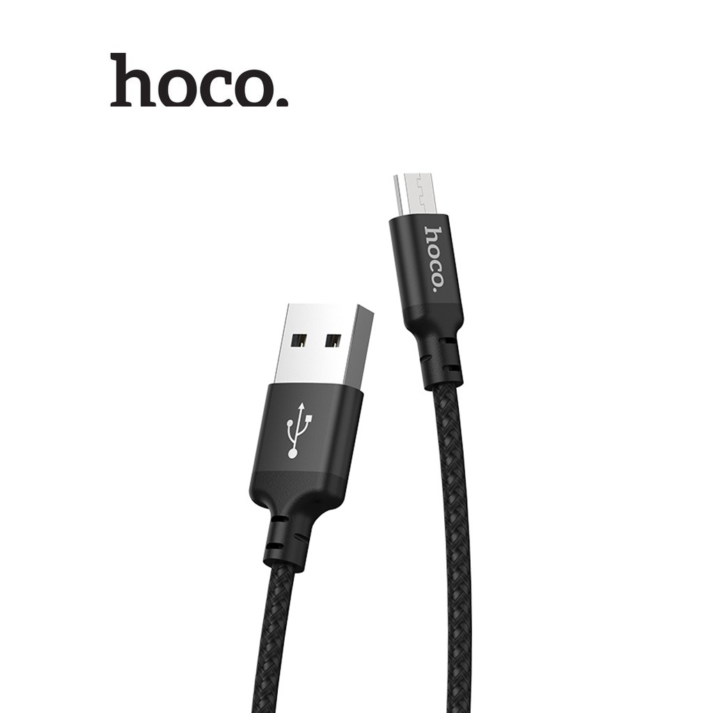 Cáp sạc X14 Micro Hoco truyền dữ liệu ổn định nhanh chóng dài 1M