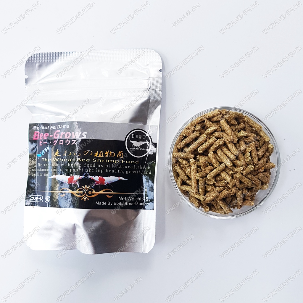 Thức Ăn Tép Cảnh Bee-Grows - Thức Ăn Cho Tép Ong (45g)