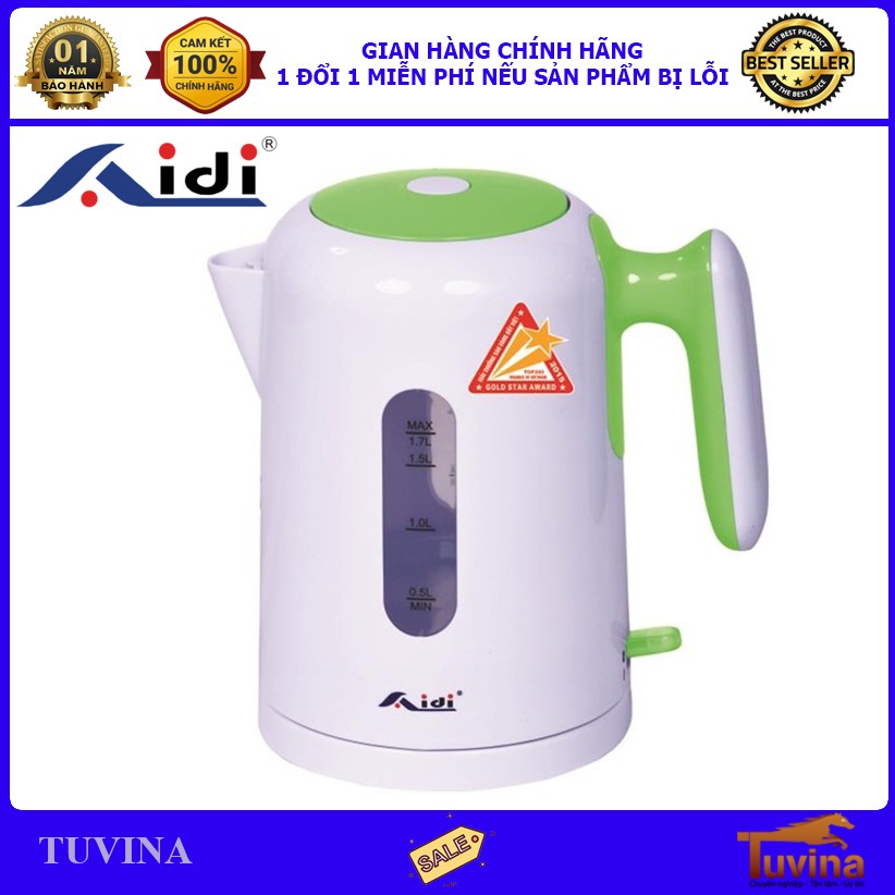 Ấm Siêu Tốc Aidi ST-AD01 1.8L