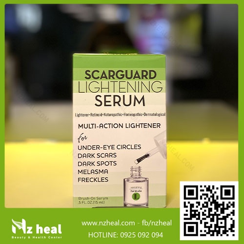 [Hỏa tốc] Serum mờ nám, thâm sạm Scarguard Lightening Serum 15ml - Mỹ