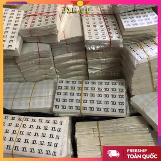 Tem dán số, tem size số